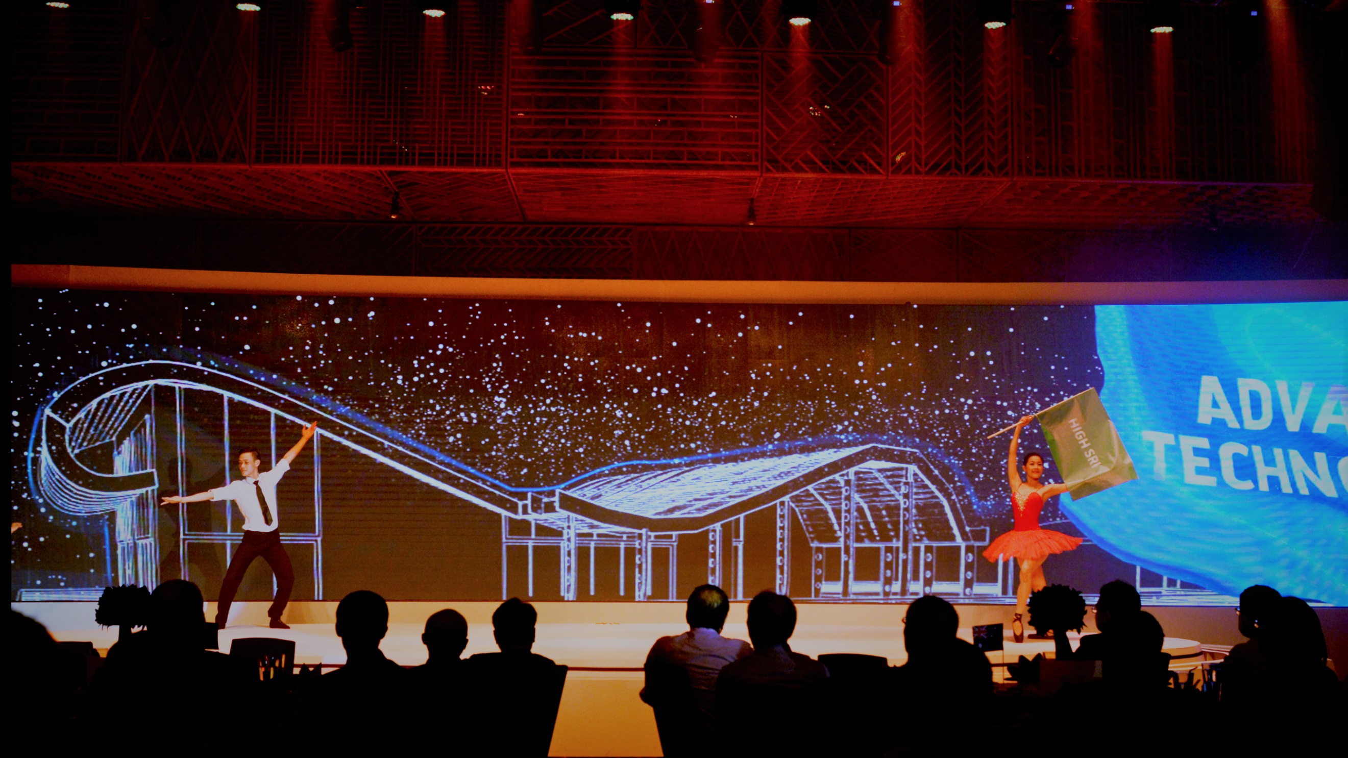 Interactive performance to deliver the new product concept